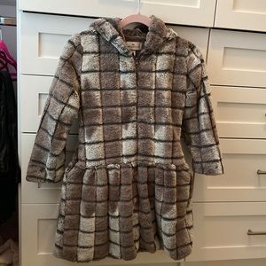 Widgeon faux fur coat